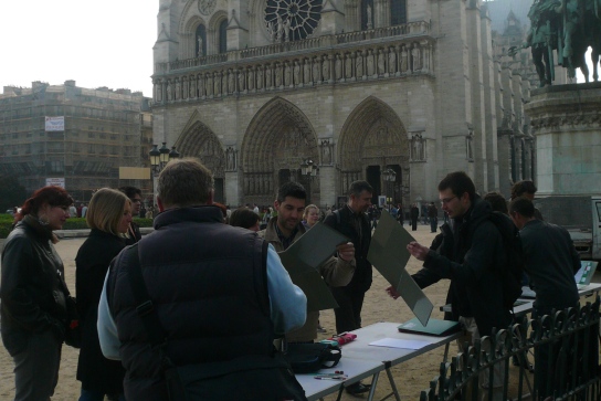 Rallye historique dans Paris