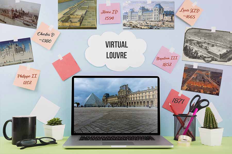Animation team building Louvre en ligne